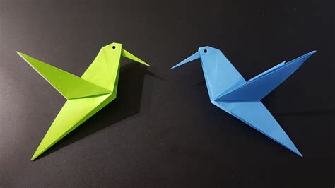 Origami Hummingbird | Origami Made Simple