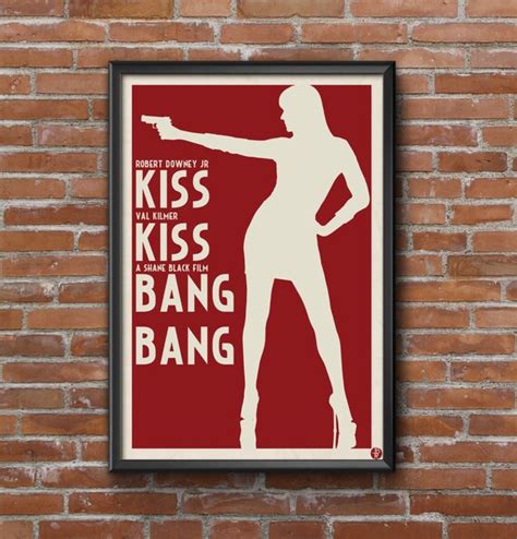 Kiss Kiss Bang Bang Movie Poster Robert Downey JR Val