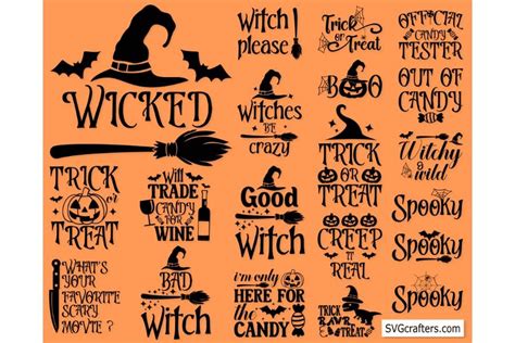 Halloween Svg Bundle, Funny Halloween Graphic by SVGcrafters · Creative ...