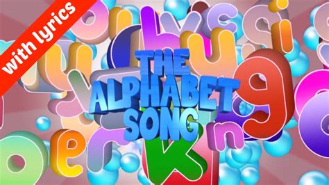 The Alphabet Song (ABC) - UK Version (With Lyrics) - YouTube