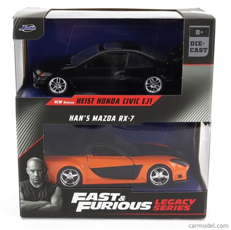 JADA 253202011-34249 Scale 1/32 | MAZDA SET 2X FAST & FURIOUS - HAN'S ...