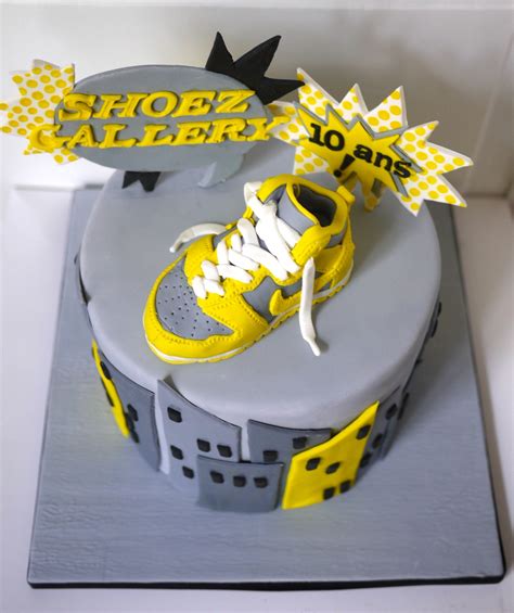 Urban Sneaker Cake - CakeCentral.com