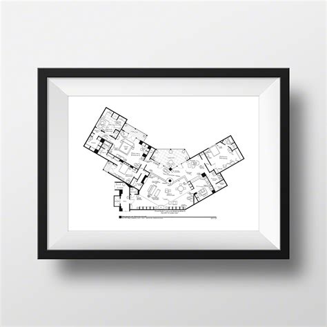 Frasier Crane Apartment - Fantasy Floorplans - Touch of Modern