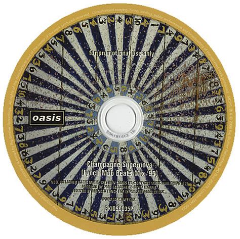 Oasis - Champagne Supernova (2006, CDr) | Discogs