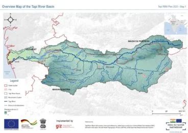 Tapi River System | Rivers of India - ENSEMBLE IAS ACADEMY