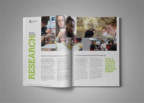 Anglia Ruskin Brochure on Behance