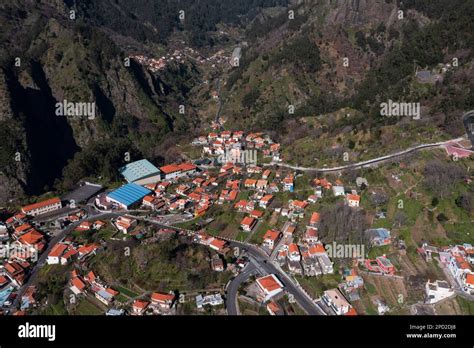 Aerial view of Madeira Island Stock Photo - Alamy