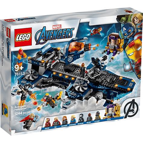 LEGO Marvel Avengers Helicarrier Building with Minifigures - 76153 ...