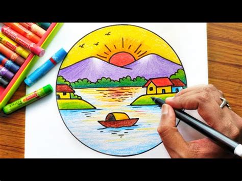 Beautiful Nature Images Drawing - Infoupdate.org