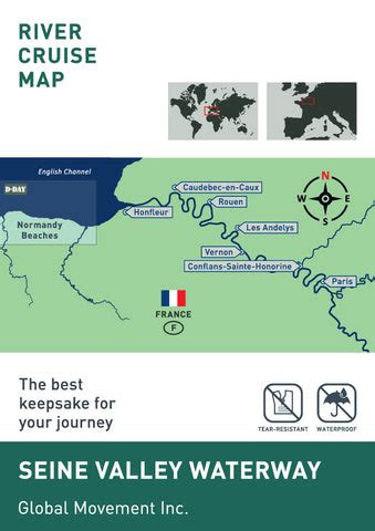 European River Cruise Maps Rhine-Main-Danube-Seine-Rhône-Saône-Moselle