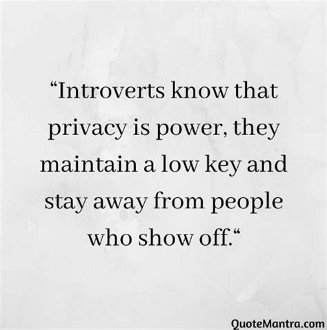 Introvert Quotes - QuoteMantra