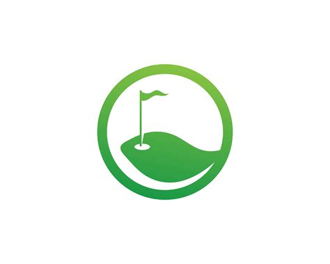 Golf club icons symbols elements and logo vector images 579096 Vector ...