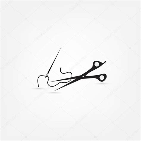 Sewing scissors Stock Vector by ©slasny1988 52052161