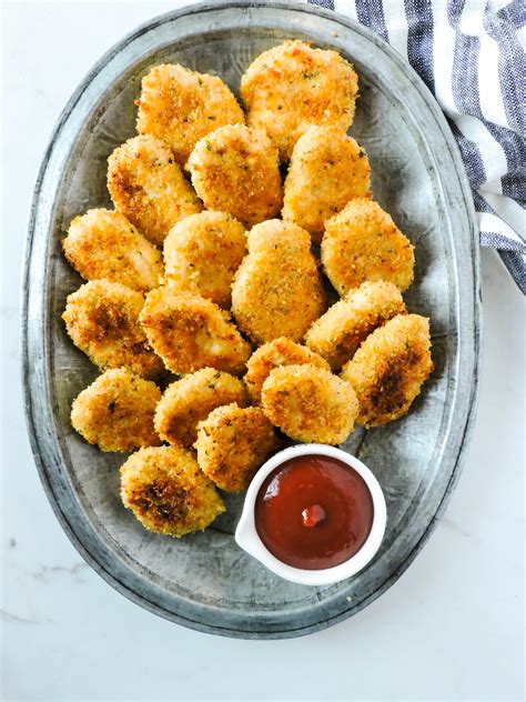 Homemade Baked Chicken Nuggets - Fresh Fit Kitchen