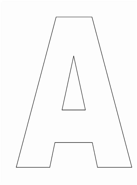 Free Large Alphabet Printables