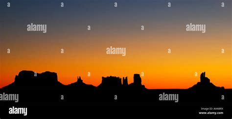 Monument Valley Sunrise Stock Photo - Alamy