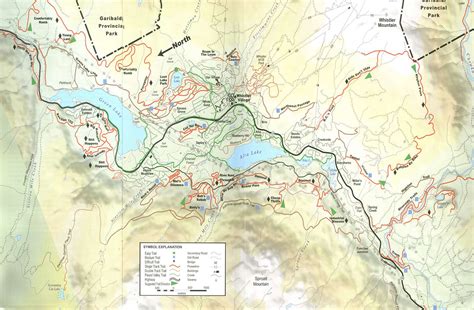 Whistler Hiking Trails Map – Map Of California Coast Cities