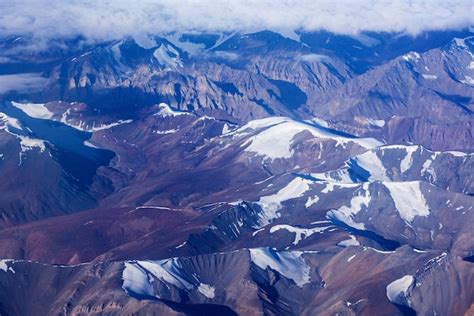 Premium Photo | Himalayas mountains aerial view