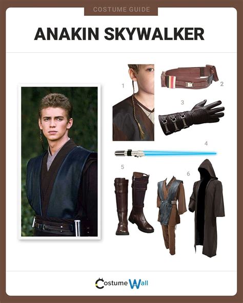 Dress Like Anakin Skywalker Costume | Halloween and Cosplay Guides