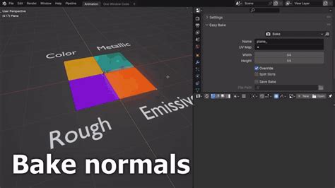 Easy Bake 2 - Texture, UV, Procedural Materials and more - Blender Market