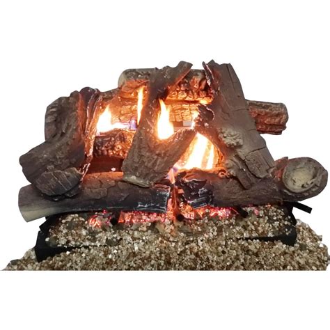 Shop Thermablaster 23.62-in 40,000-BTU Dual Vent-Free Gas Fireplace ...