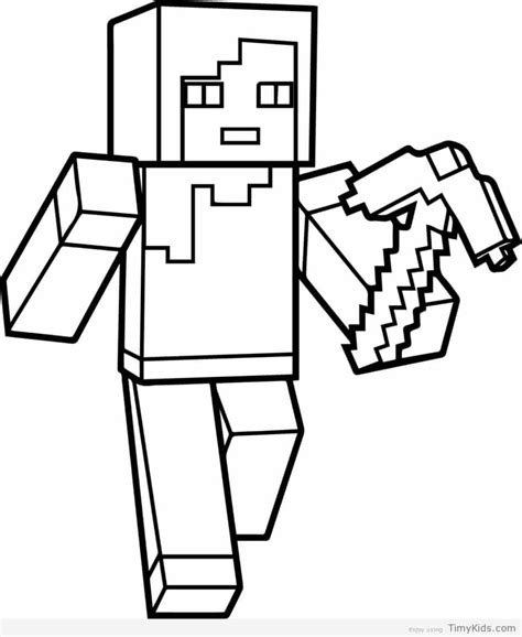 Minecraft Logo Coloring Pages at GetColorings.com | Free printable ...