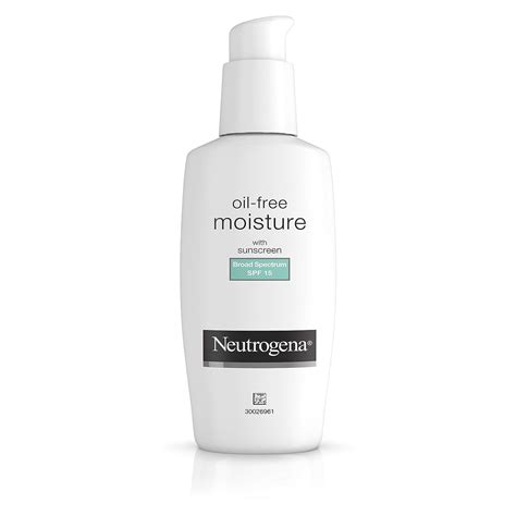 Amazon.com: Neutrogena Oil-Free Moisture With Broad Spectrum Spf 15 ...