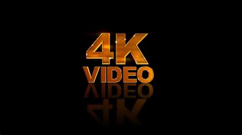 4K VIDEO Rotating Shining LOGO Animation - YouTube