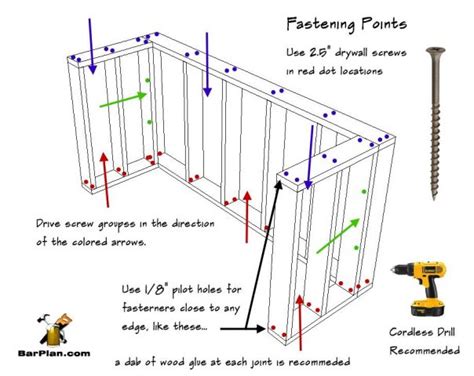 Free Bar Plan | Easy Home Bar Plans