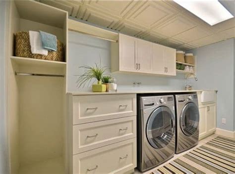 15 Basement Laundry Room Ideas (Make it more inviting!)