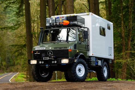 This 1987 Mercedes-Benz Unimog U1300L Camper Conversion Was Listed For ...