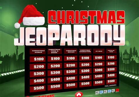 Christmas Jeopardy Powerpoint Template | Youth Downloads