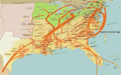 Routes of the Underground Railroad | The Scoop on History-APUSH and more