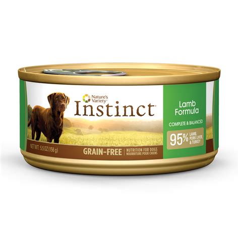 Nature's Variety Instinct Grain-Free Canned Dog Food, Lamb | Petco