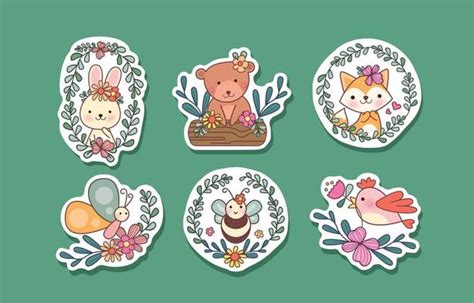 Cute Animal Vector Art, Icons, and Graphics for Free Download