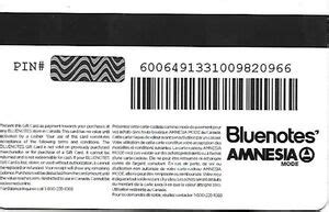 Gift Card: Logos (Bluenotes - Amnesia, Canada(Bluenotes - Amnesia) Col ...