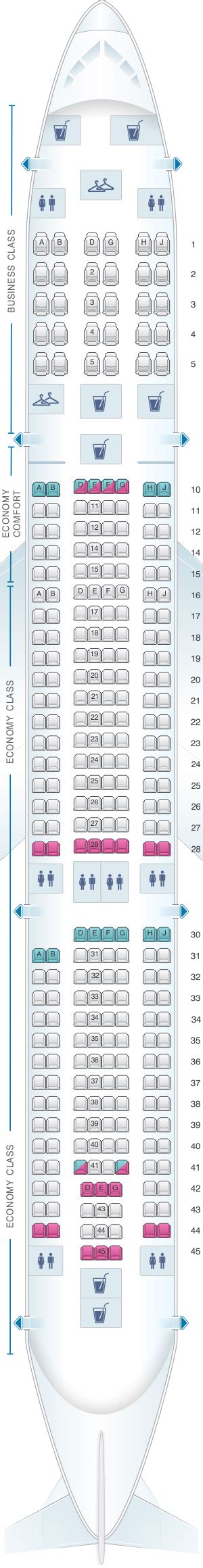 Delta Airbus A330 300 Seat Chart | Brokeasshome.com