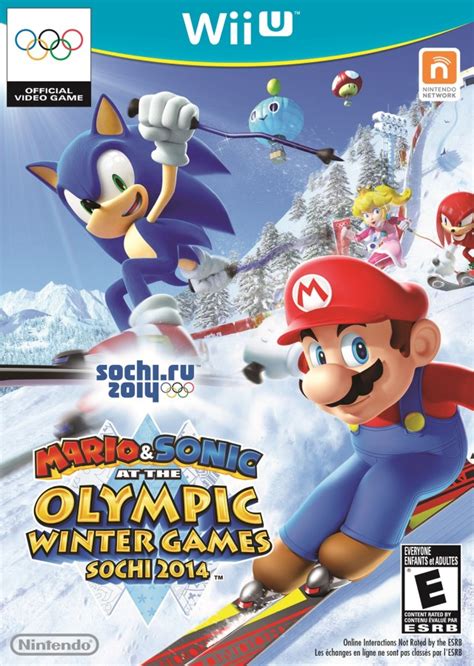 Mario & Sonic at the Sochi 2014 Olympic Games - Nintendo Wii U Game