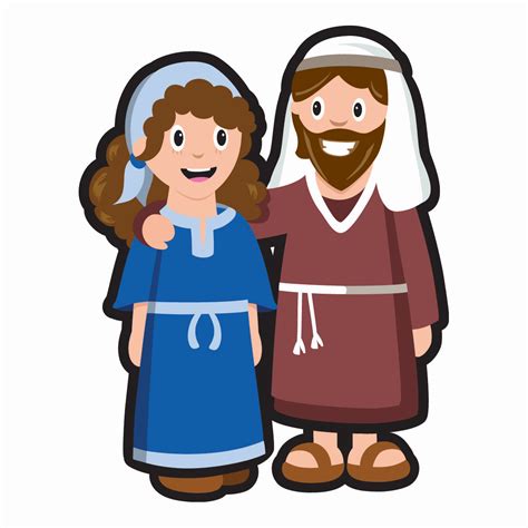 Mary And Joseph Clip Art