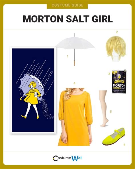 Dress Like The Morton Salt Girl Costume | Halloween and Cosplay Guides