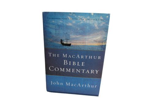 ShopTheSalvationArmy - The MacArthur Bible Commentary, Hardcover [C344]