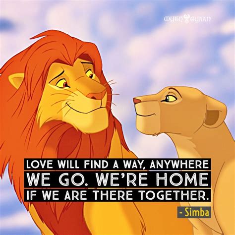 Lion King Love Quotes