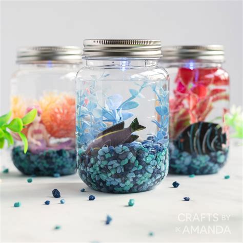 Mason Jar Crafts & DIY Projects - Crafts by Amanda