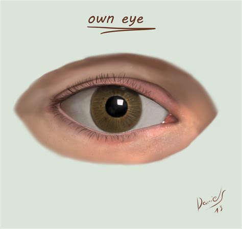 Practice First Time Draw Realistic Eye by SkyFine on DeviantArt