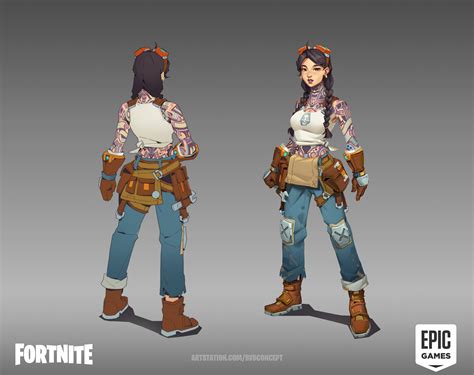 Artstation Fortnite Jules Concept Art Chapter Season Battle | The Best ...