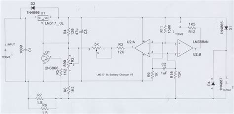 Schematic Diagram For Battery Charging - Circuit Diagram