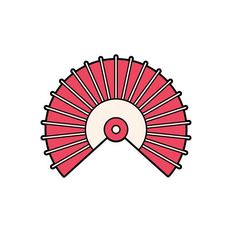 Japanese authentic fan set 3563376 Vector Art at Vecteezy