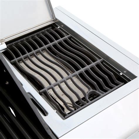 Nexgrill Deluxe 6-Burner Propane Gas Grill in Stainless Steel with Cer ...