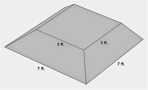 Frustum of Pyramid Problems: Volume Calculation