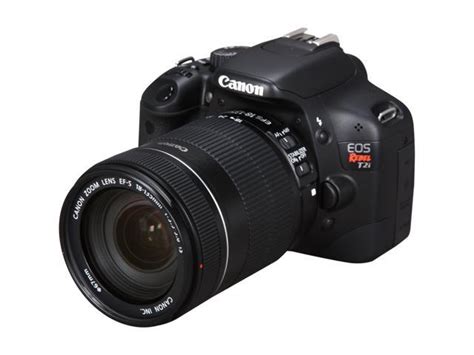 Canon EOS Rebel T2i Black Digital SLR Camera w/ EF-S 18-135mm f/3.5-5.6 ...